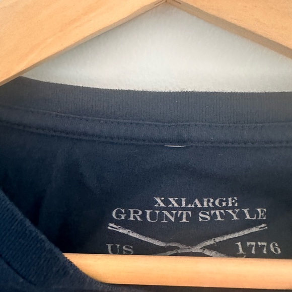 Grunt Style men’s XXL navy Yippee Kai Yay tee - Picture 5 of 5